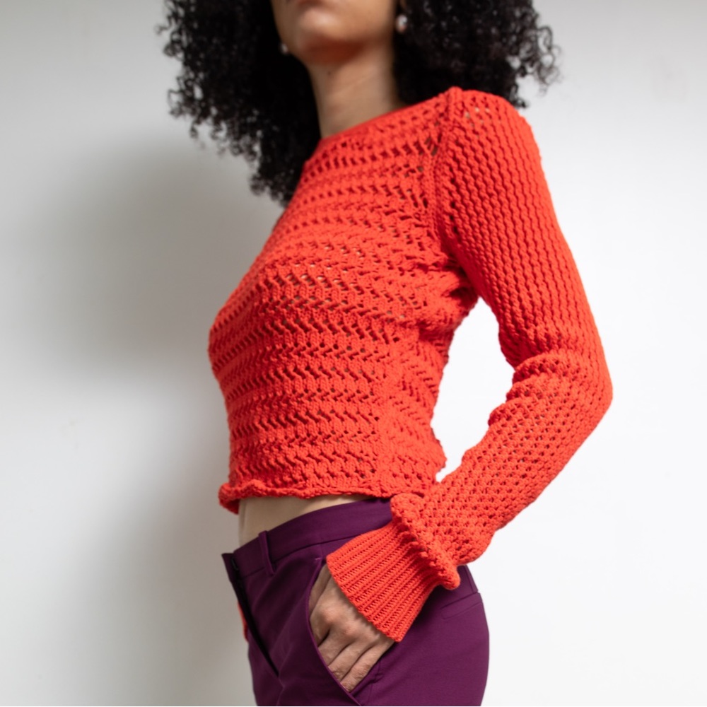 3.1 Phillip Lim crew neck red sweater